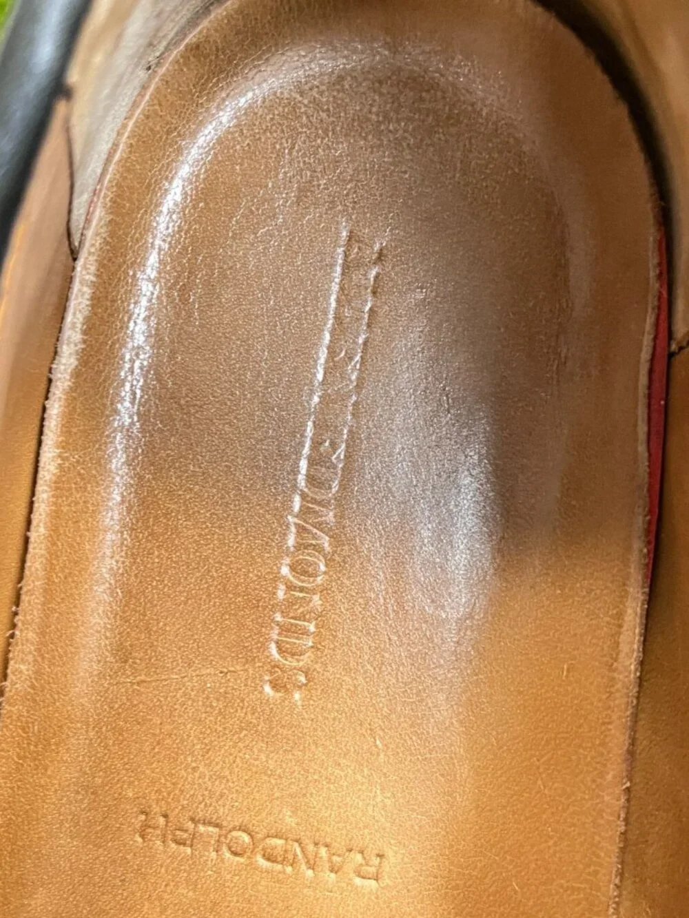 Allen Edmonds Randolph 2.0 Mens Size 10.5 Black Classic Penny Loafers Shoes